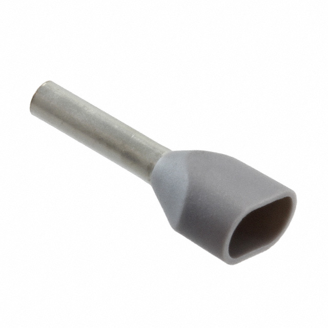 【2775.0/100】CONN FERRULE DIN TWO X 18AWG GRY